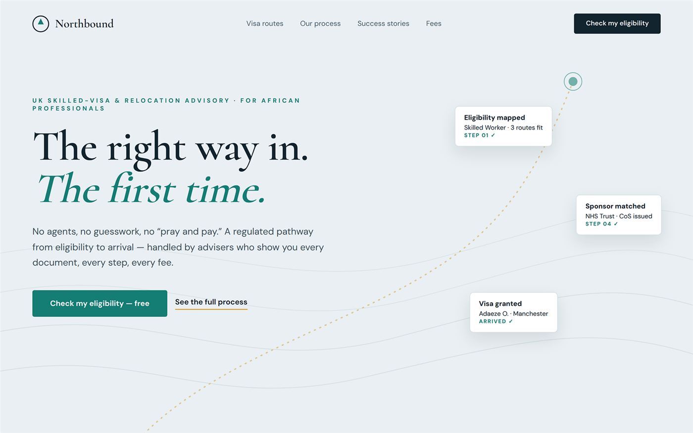 Website Design & Development case 04 &mdash; Northbound