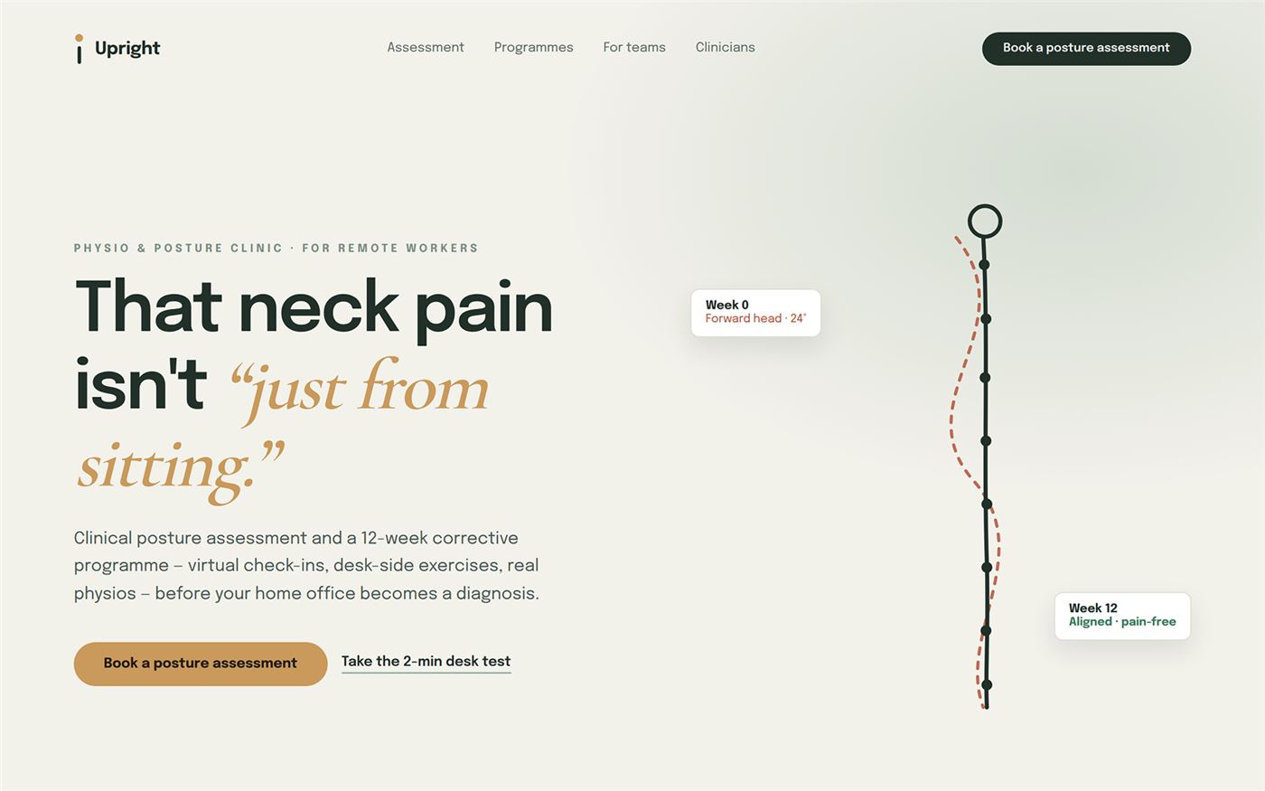 Website Design & Development case 09 &mdash; Upright